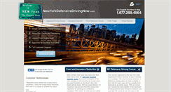 Desktop Screenshot of newyorkdefensivedrivingnow.com